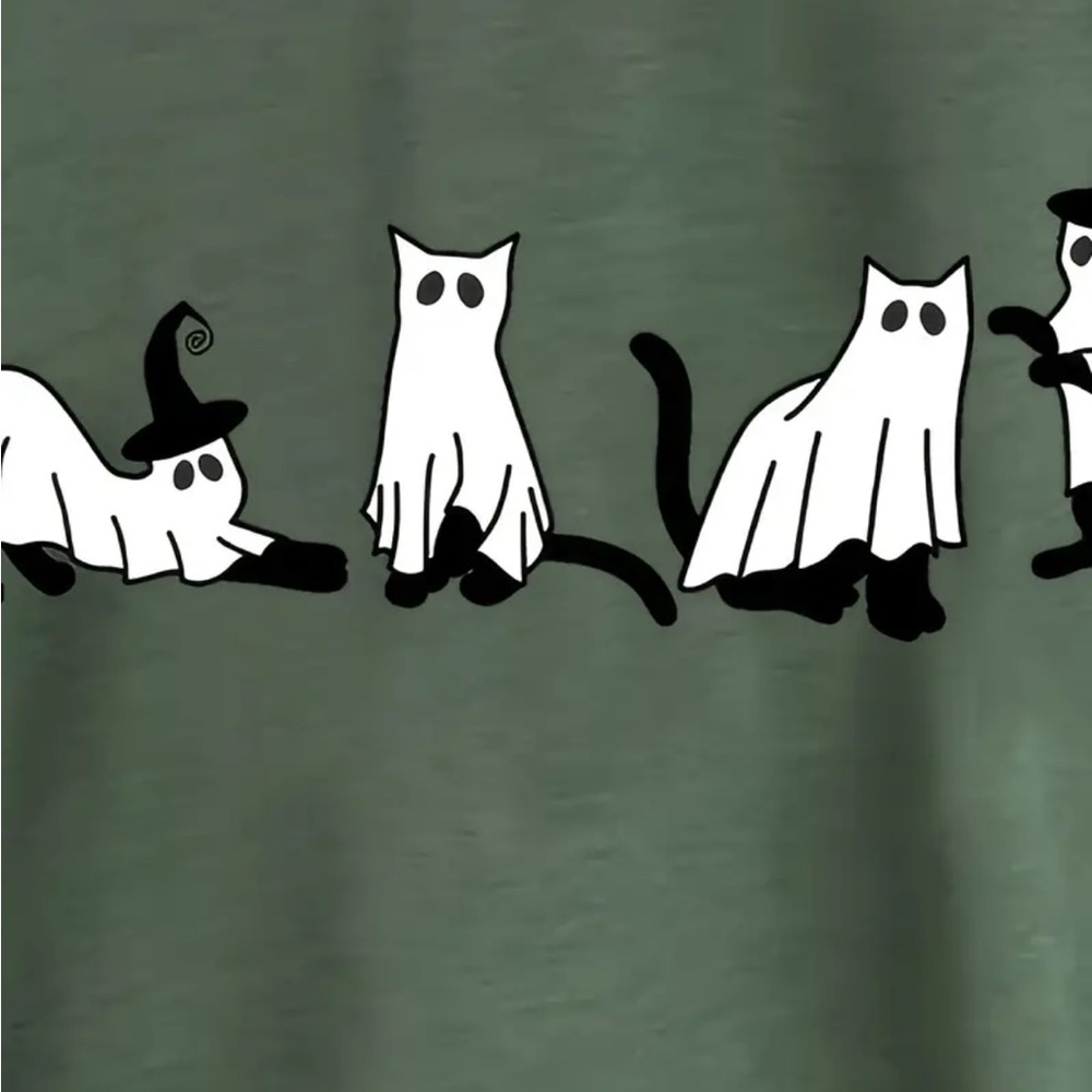 Ghost ๐ป ๐โโฌ Cat Pullover - Picture 3 of 8